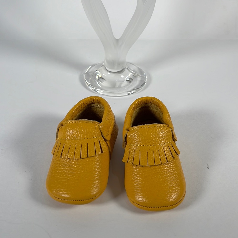 Toddler, Genuine Leather, Hand Made,Baby Shoes. Softy Leather . Size : 5 - Picture 5 of 10